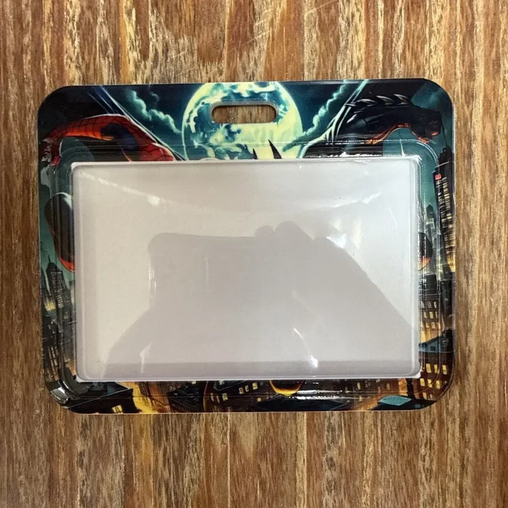 Unbranded plastic badge